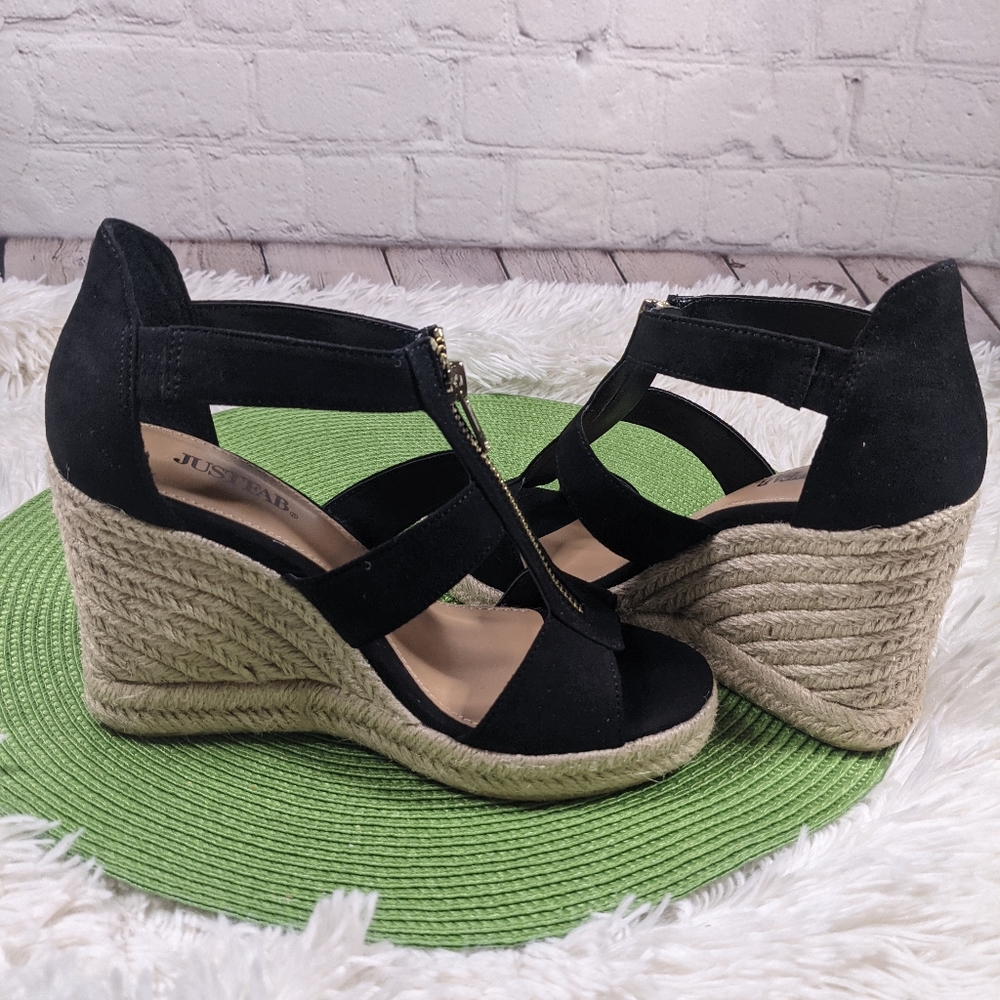 JustFab Karsey Wedges 6.5